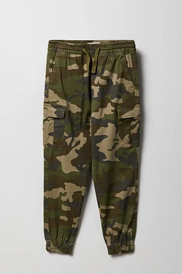 Jogger cargo classique pour fille