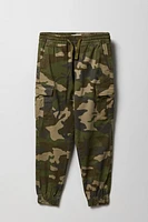 Jogger cargo classique pour fille