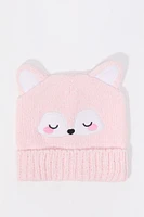 Mitaines Renard 3D pour fille