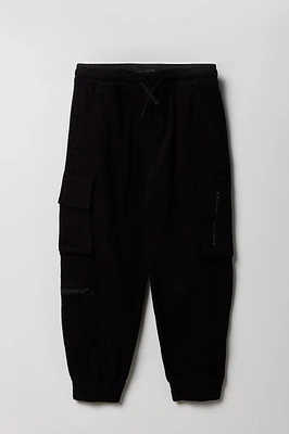 Boys Zip Pocket Cargo Jogger