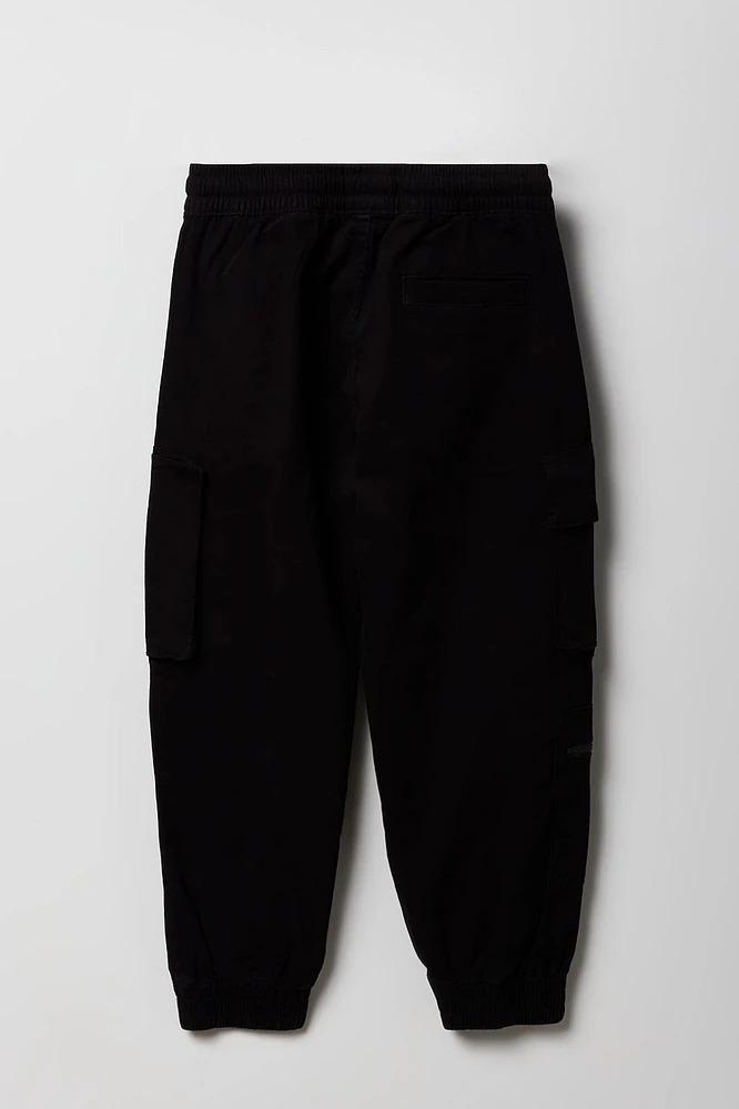 Boys Zip Pocket Cargo Jogger