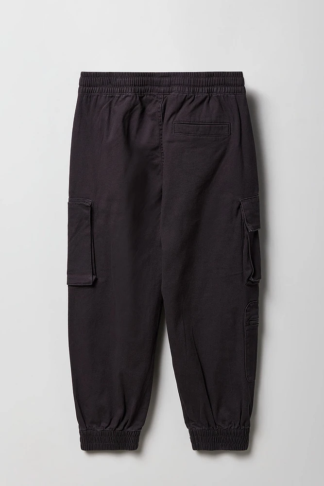 Boys Zip Pocket Cargo Jogger