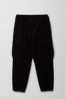 Boys Drawstring Cargo Jogger