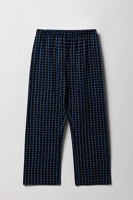 Pantalon de pyjama à carreaux pour garçons