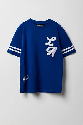 Boys Chenille Embroidered T-Shirt