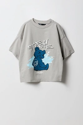 T-shirt à imprimé Extreme Bear pour garçon