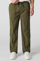 Pantalon cargo en nylon