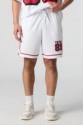 Graphic Mesh Athletic Short