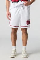 Graphic Mesh Athletic Short