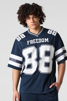 Jersey sport en filet imprim