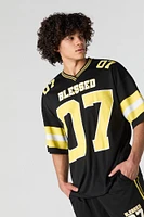 Jersey sport en filet imprim