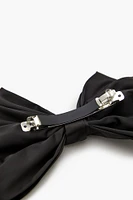 Oversized Bow Hair Barrette