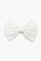 Oversized Bow Hair Barrette