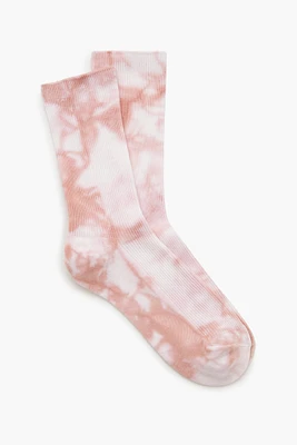 Tie Dye Crew Socks