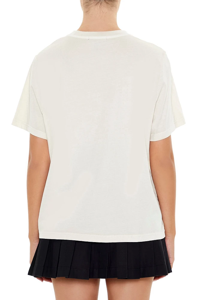 Cherry Bow Graphic T-Shirt