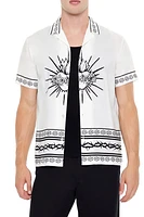 Barbed Wire Heart Graphic Shirt