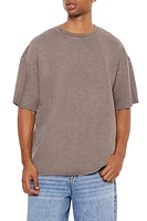 T-shirt ras du cou délavé