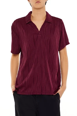 Polo texturé