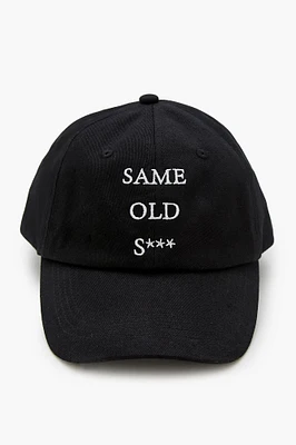 Casquette de baseball avec motif brodé Same Old