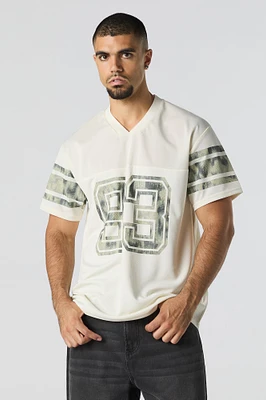 93 Graphic Mesh Football Jersey