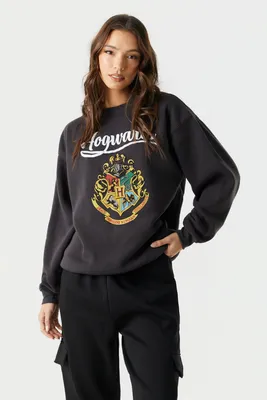 Hogwarts Graphic Fleece Sweatshirt