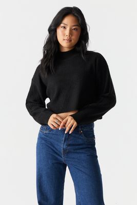 Urban Planet Mock Neck Crop Sweater | | | Womens