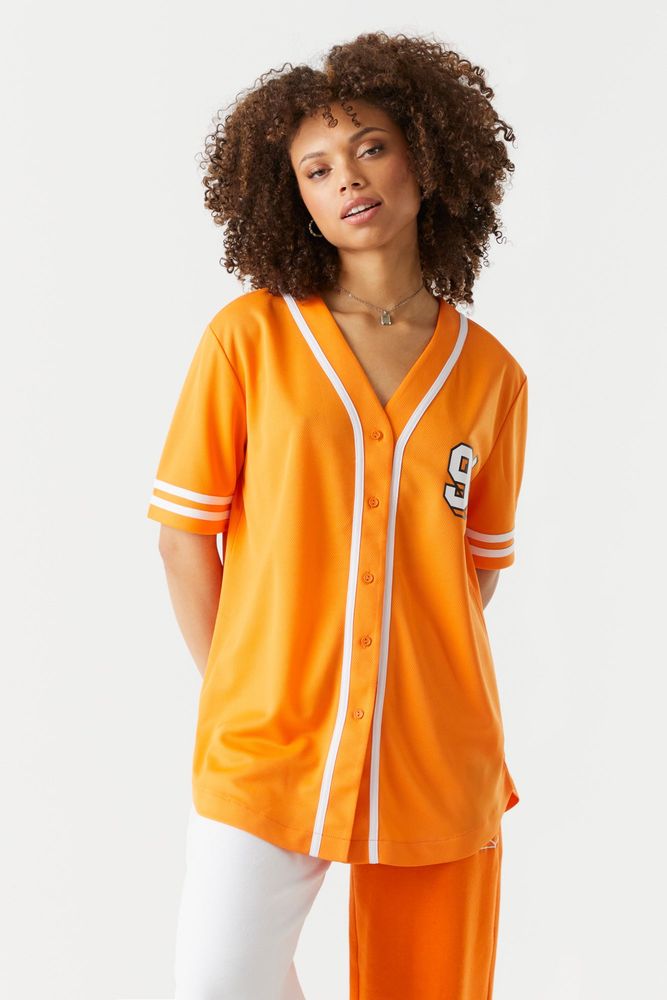 Stitches Ladies 99 Graphic Button-Up Front Baseball Jersey | Bramalea City  Centre
