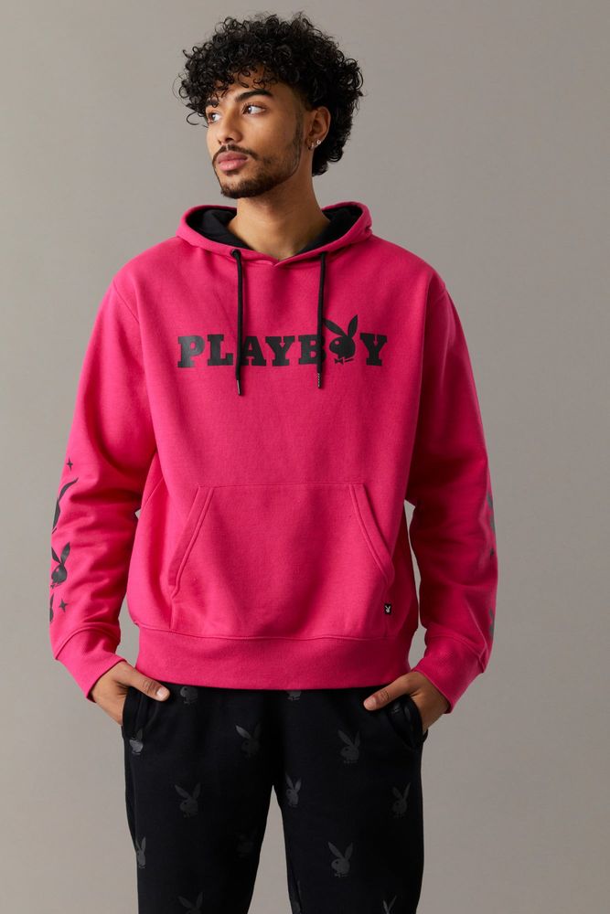 hot pink playboy hoodie