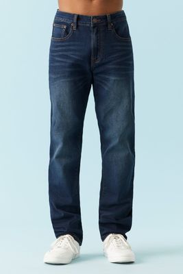 Urban Planet Dark Wash Slim Jeans | Navy Blue | 30x30 | Mens