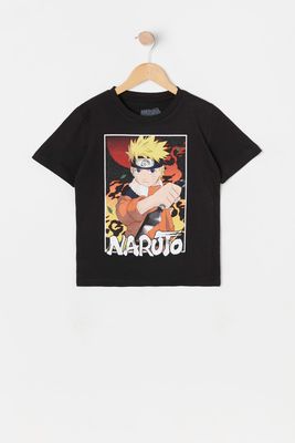 Urban Planet Boys Naruto Graphic T-Shirt | Black