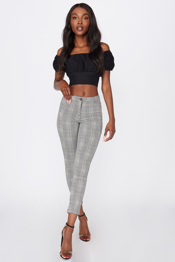 MA•CO Skinny Plaid Pants, Women's Fashion, Bottoms, Other Bottoms on  Carousell