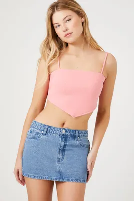 Denim Mini Skirt