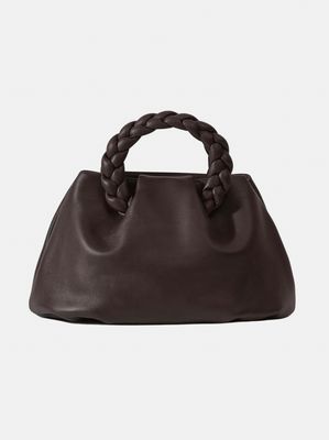 Women's Asteria Italian Leather Shoulder Bag by Johnny Was in Barolo