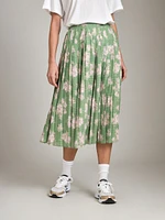 Rainy Days Pleated Midi Skirt