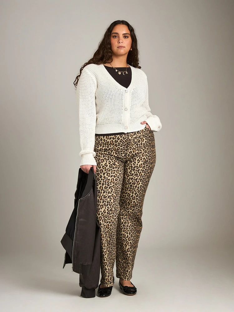Ollie Waffle Cardigan