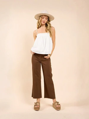Dream Eyelet Tank Top