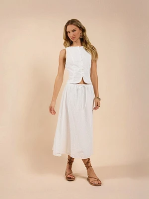 Dream Eyelet Skirt