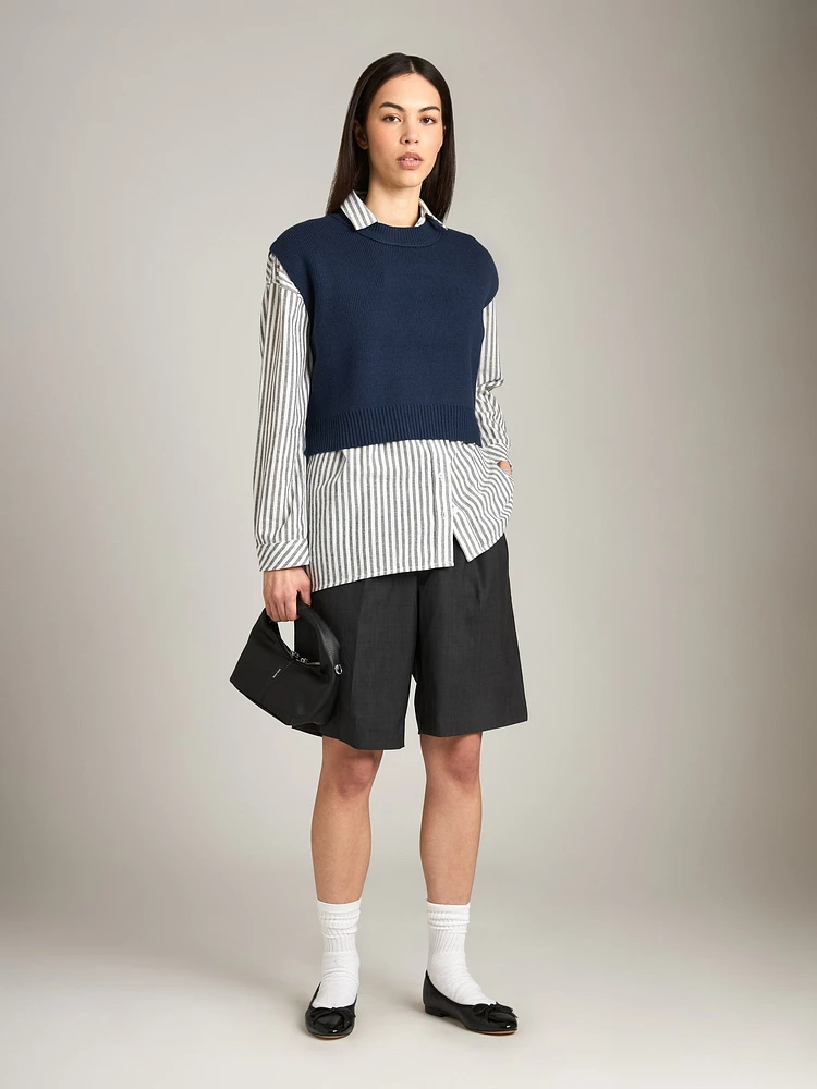 Stripe Button Down Shirt