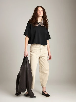 Washed Barrel Pant