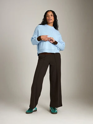 Amy Pintuck Wide Leg Pants
