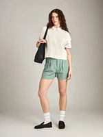 Aura Pleated Shorts