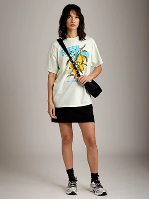 Fresh Lemons Oversized Tee