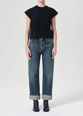 Fran Low Slung Easy Straight - Dwell