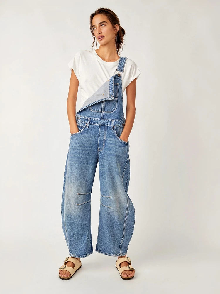 Good Luck Barrel Overalls