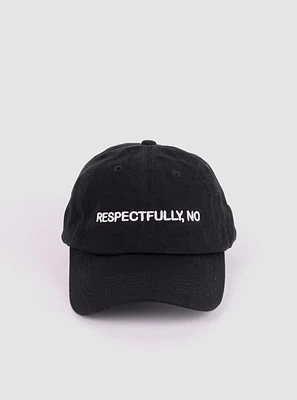 Respectfully Dad Cap