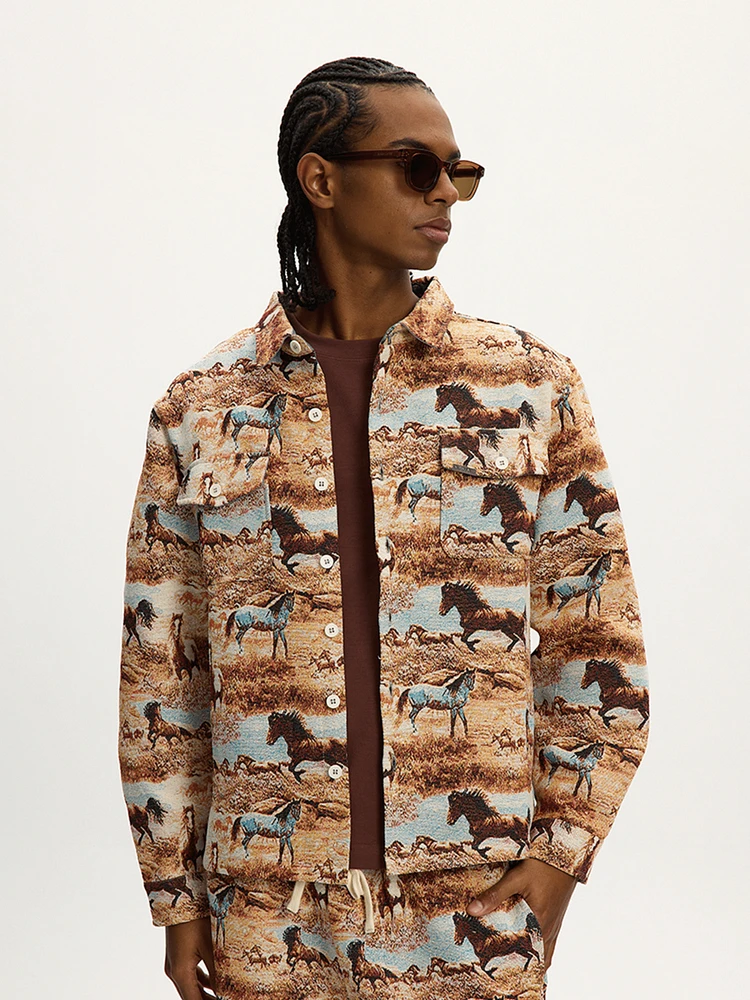 Jacquard Jacket
