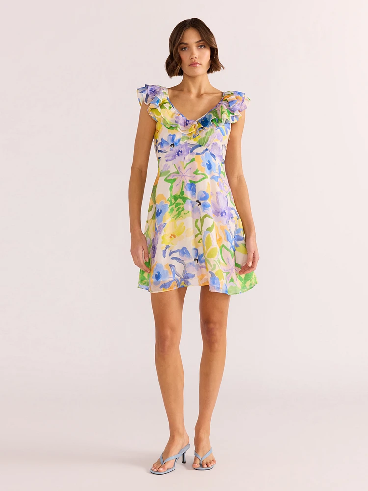 Fable Frill Mini Dress