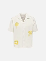 Caidenly Embroidered Short Sleeve Shirt