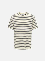 Ian Stripe Knit Tee