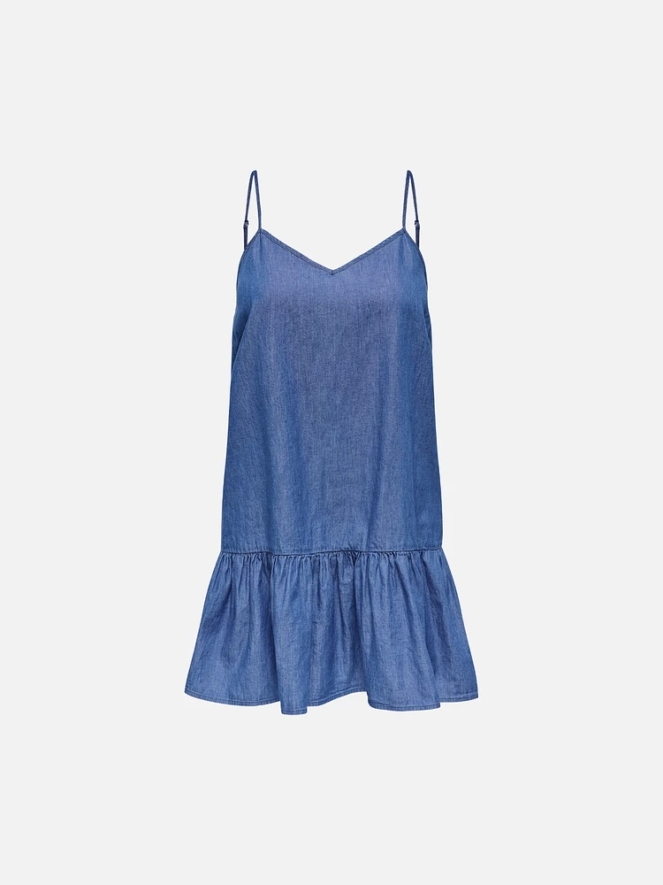 Nova Azure Peplum Dress